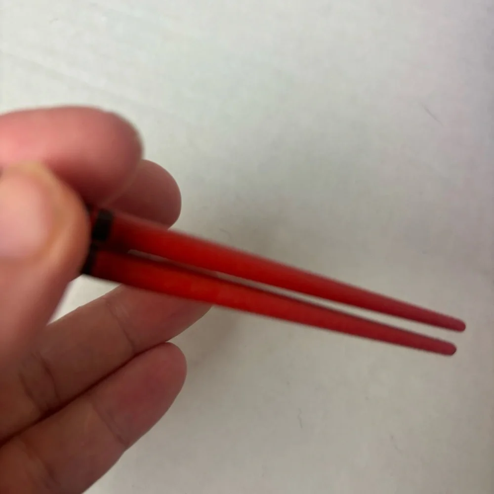 Asian chopsticks set in original wooden box